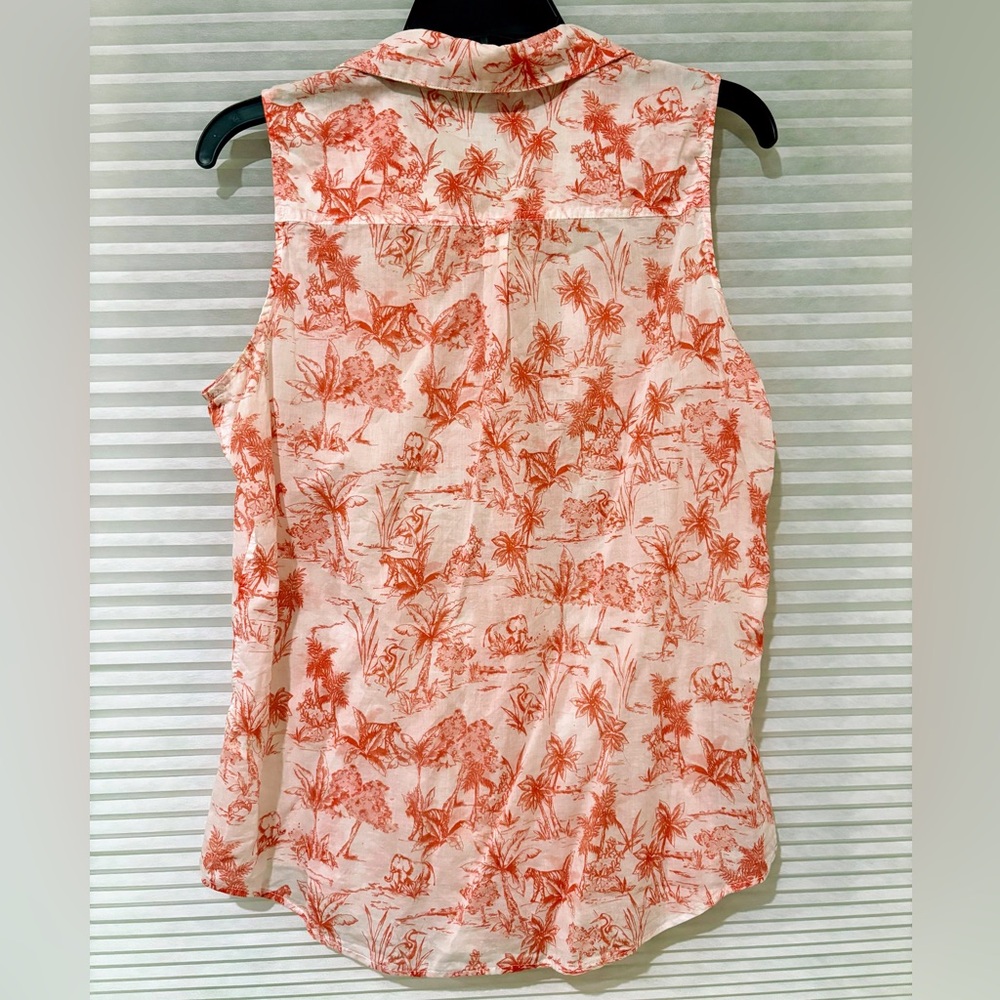 Safari Blouse 🧡🐘🐅🌴 - Picture 3 of 12